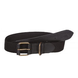 Ceinture sangle et cuir 90